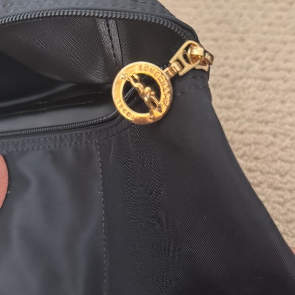 NWT Longchamp Large Le Pliage Backpack Black - Picture 5 of 5